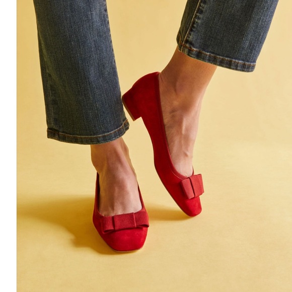 ANN MASHBURN Bridgette Square Toe Ballet Flat - Picture 1 of 9
